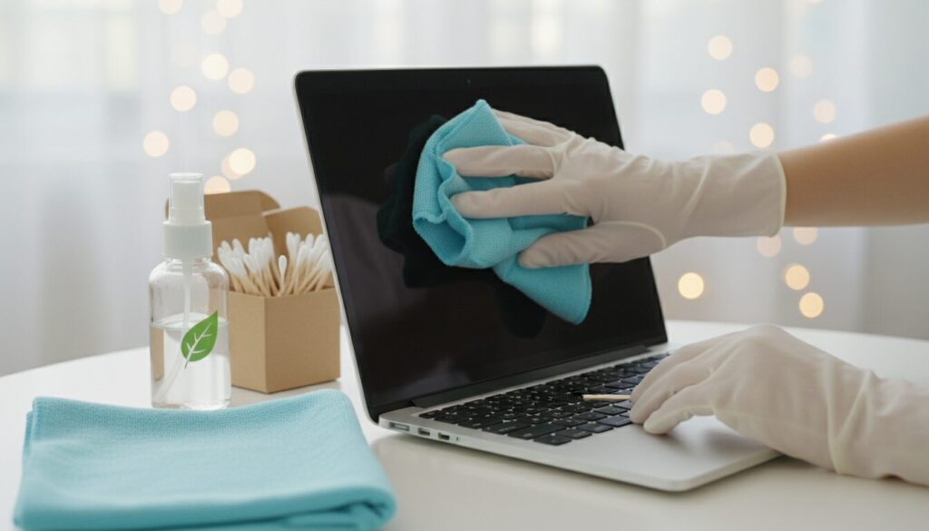 découvrez des astuces simples et efficaces pour nettoyer votre ordinateur portable en toute sécurité avec des produits adaptés, afin de préserver son bon fonctionnement et sa durabilité.