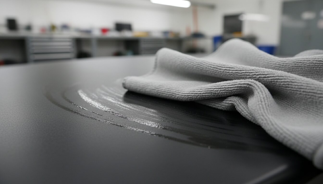 découvrez comment atténuer efficacement l’effet de pellicule sur les finitions mates après nettoyage pour un rendu parfait et durable.