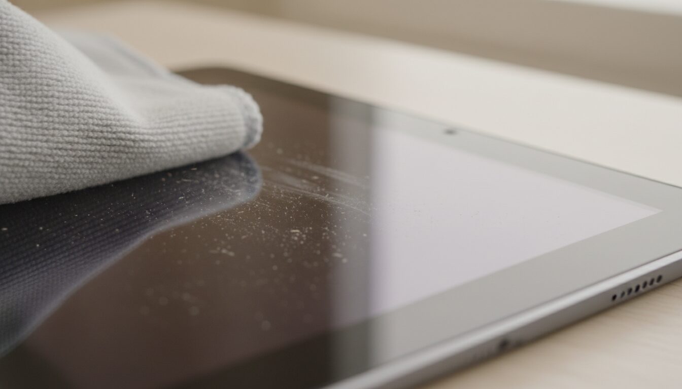 découvrez des méthodes efficaces pour gérer et nettoyer les dépôts de poussières fines sur vos écrans sensibles, tout en préservant leur qualité et leur fonctionnement.