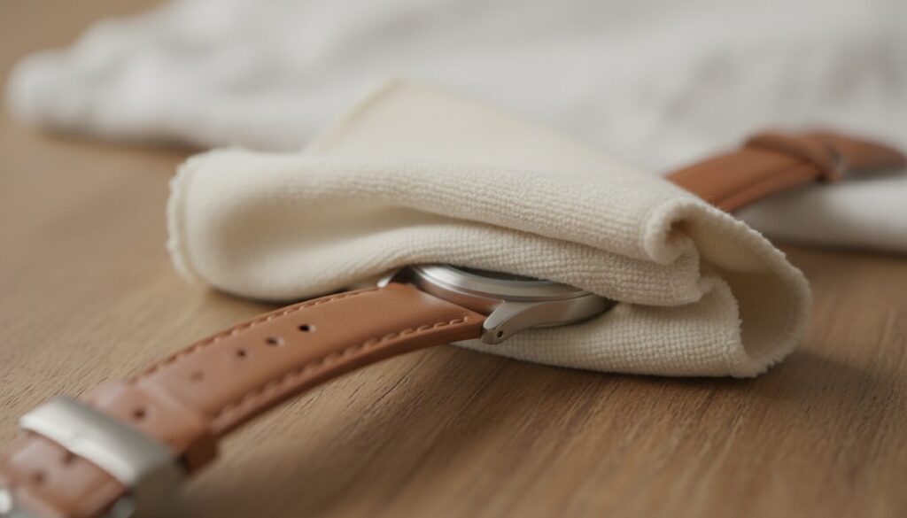 apprenez à nettoyer efficacement votre bracelet de montre en cuir sans l'endommager grâce à nos conseils simples et naturels.