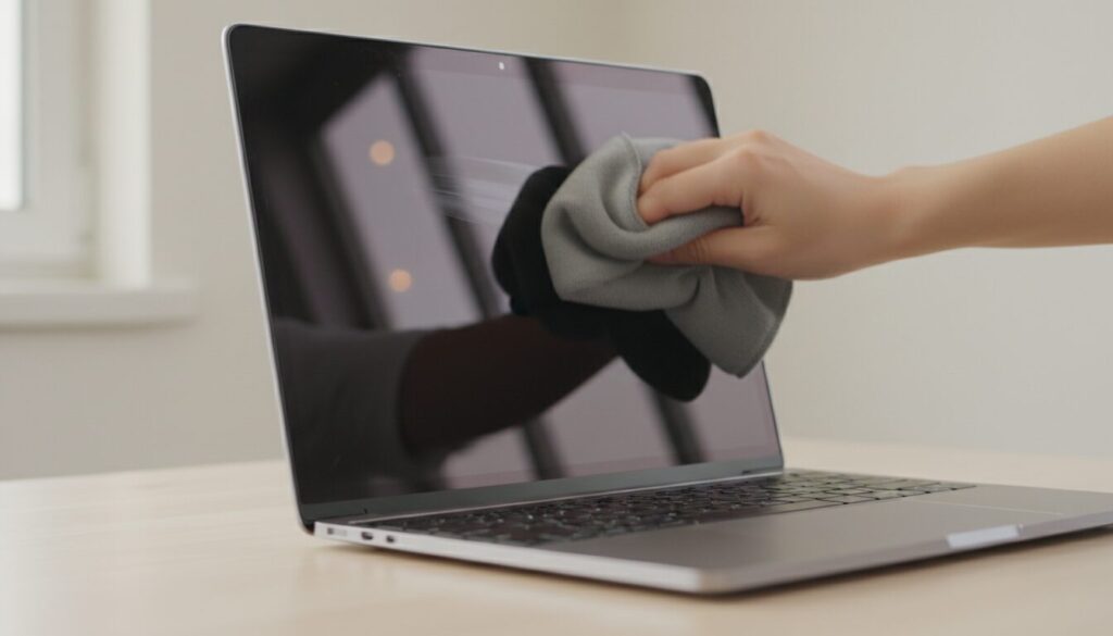 découvrez nos conseils pratiques pour nettoyer un écran d’ordinateur portable en toute sécurité, sans risquer de l’endommager.