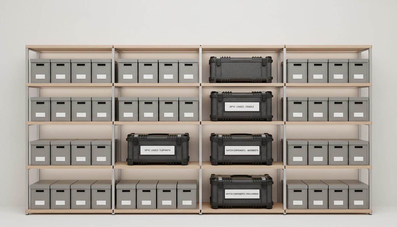 protégez vos objets sensibles en les plaçant à l'abri de la lumière directe et des variations extrêmes pour préserver leur qualité et durabilité.