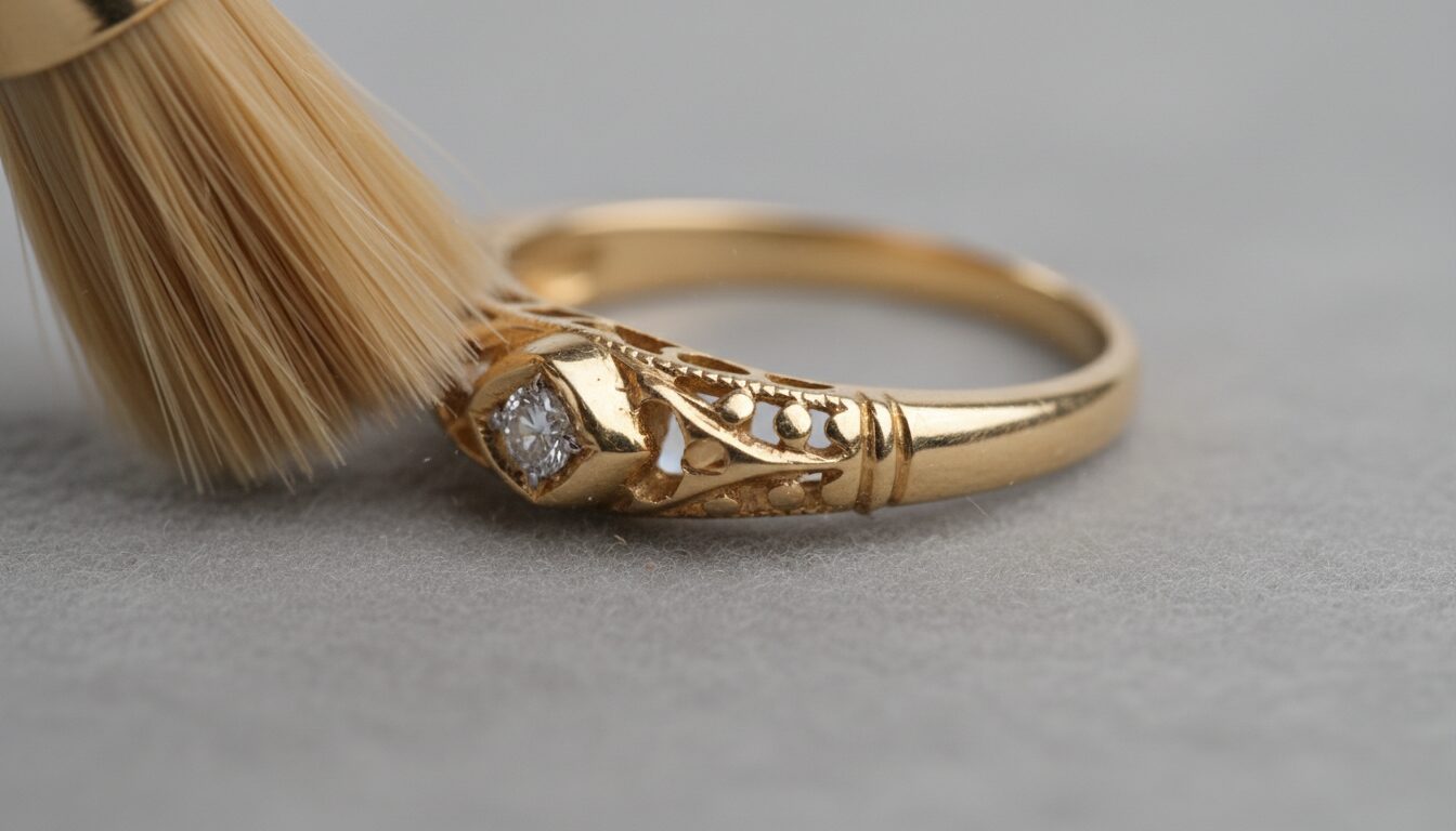 découvrez comment entretenir vos bijoux en or en les nettoyant soigneusement pour préserver leur éclat et leur brillance naturelle sans les endommager.