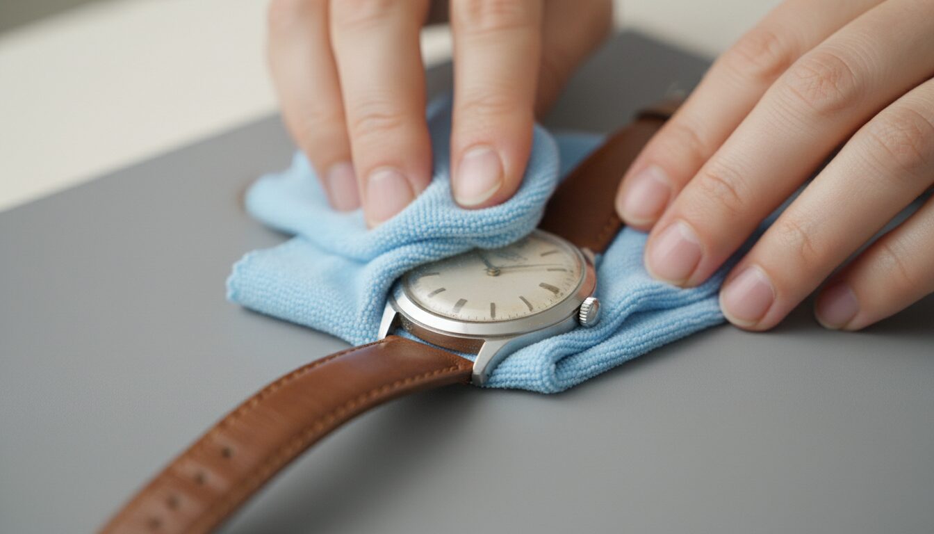 découvrez nos conseils pour l'entretien des montres vintage : un nettoyage précis et sans risques afin de préserver leur charme et leur fonctionnement.