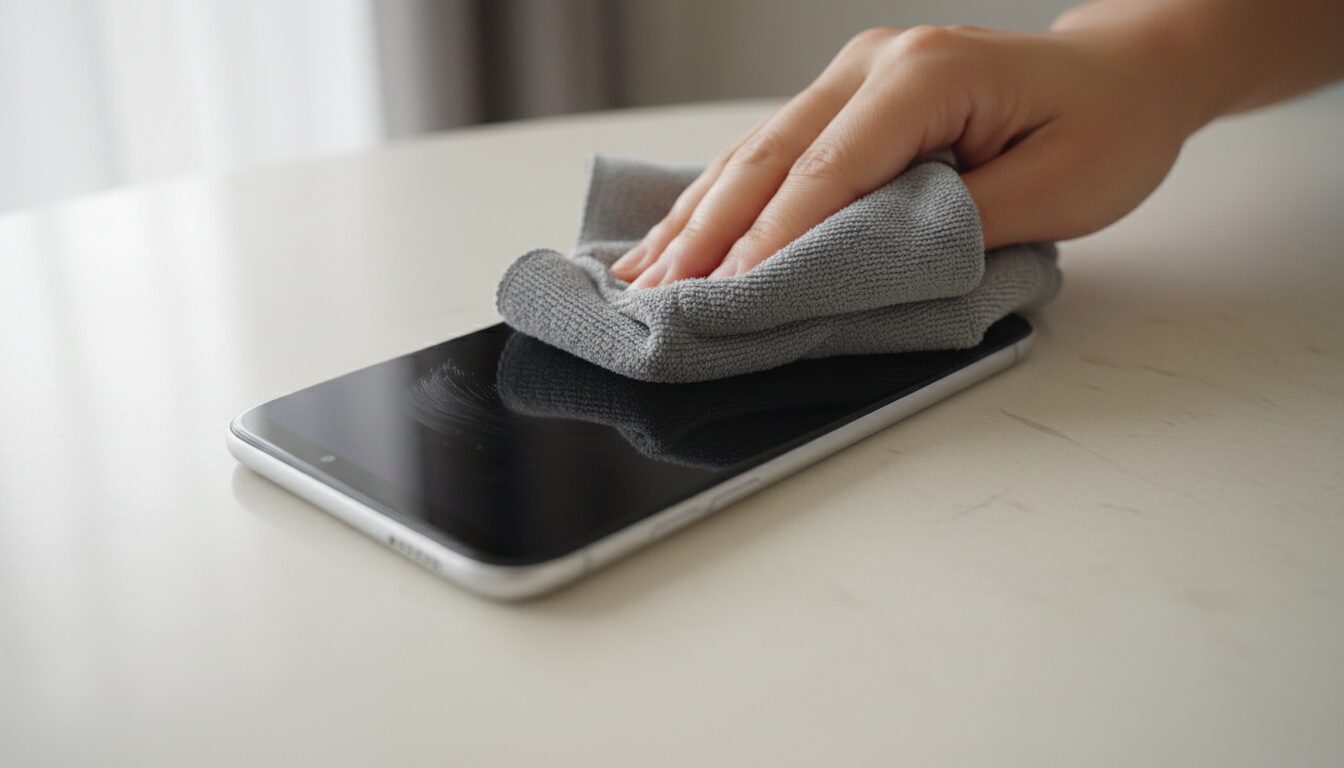 découvrez une méthode sûre et efficace pour nettoyer l'écran tactile de votre smartphone sans l'endommager.