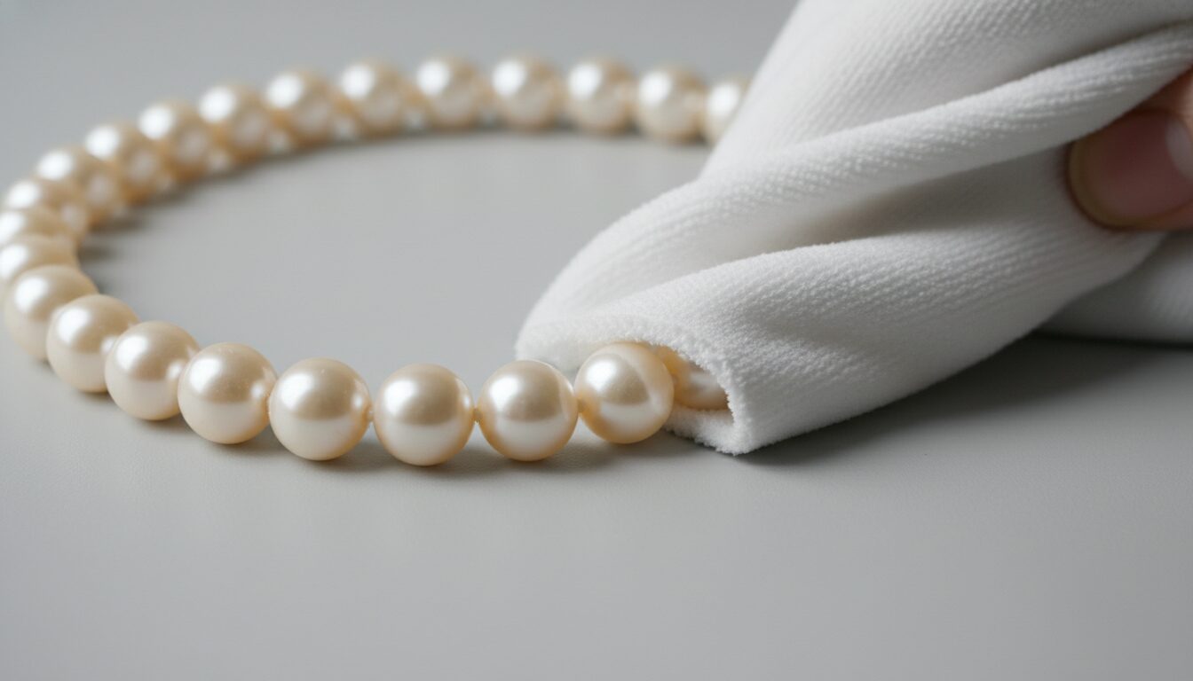 découvrez notre méthode de nettoyage précis pour bijoux à perles, qui préserve leur éclat et leur délicatesse sans les abîmer.