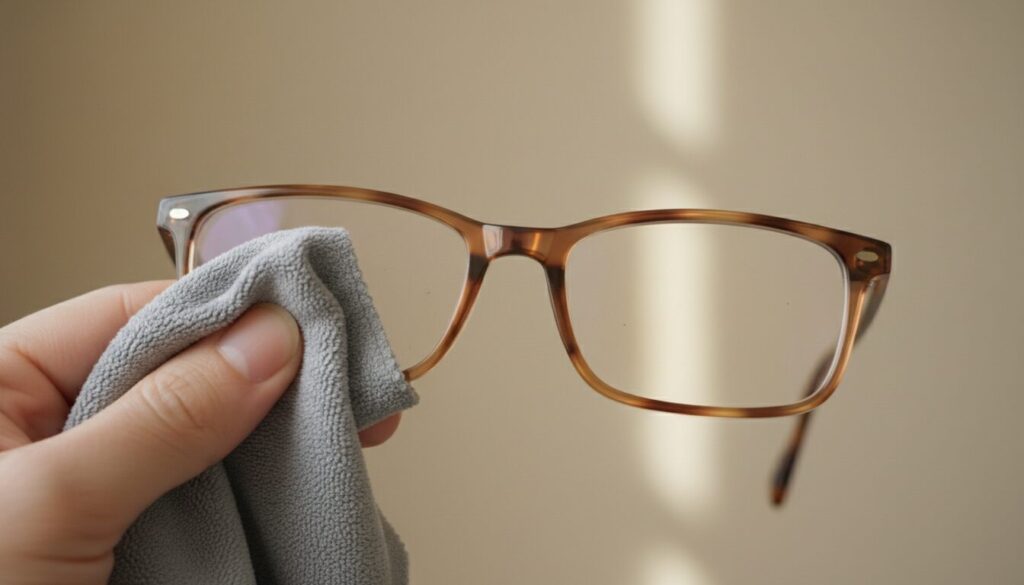 apprenez à nettoyer en toute sécurité vos lunettes de vue avec monture plastique pour préserver leur qualité et prolonger leur durée de vie.