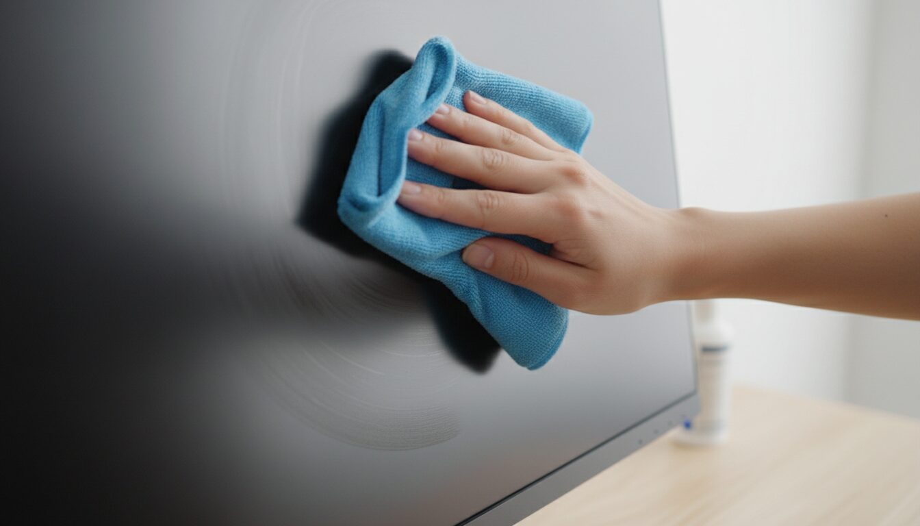 découvrez comment nettoyer efficacement un écran de moniteur en toute sécurité, sans utiliser de produits agressifs qui pourraient l'endommager.