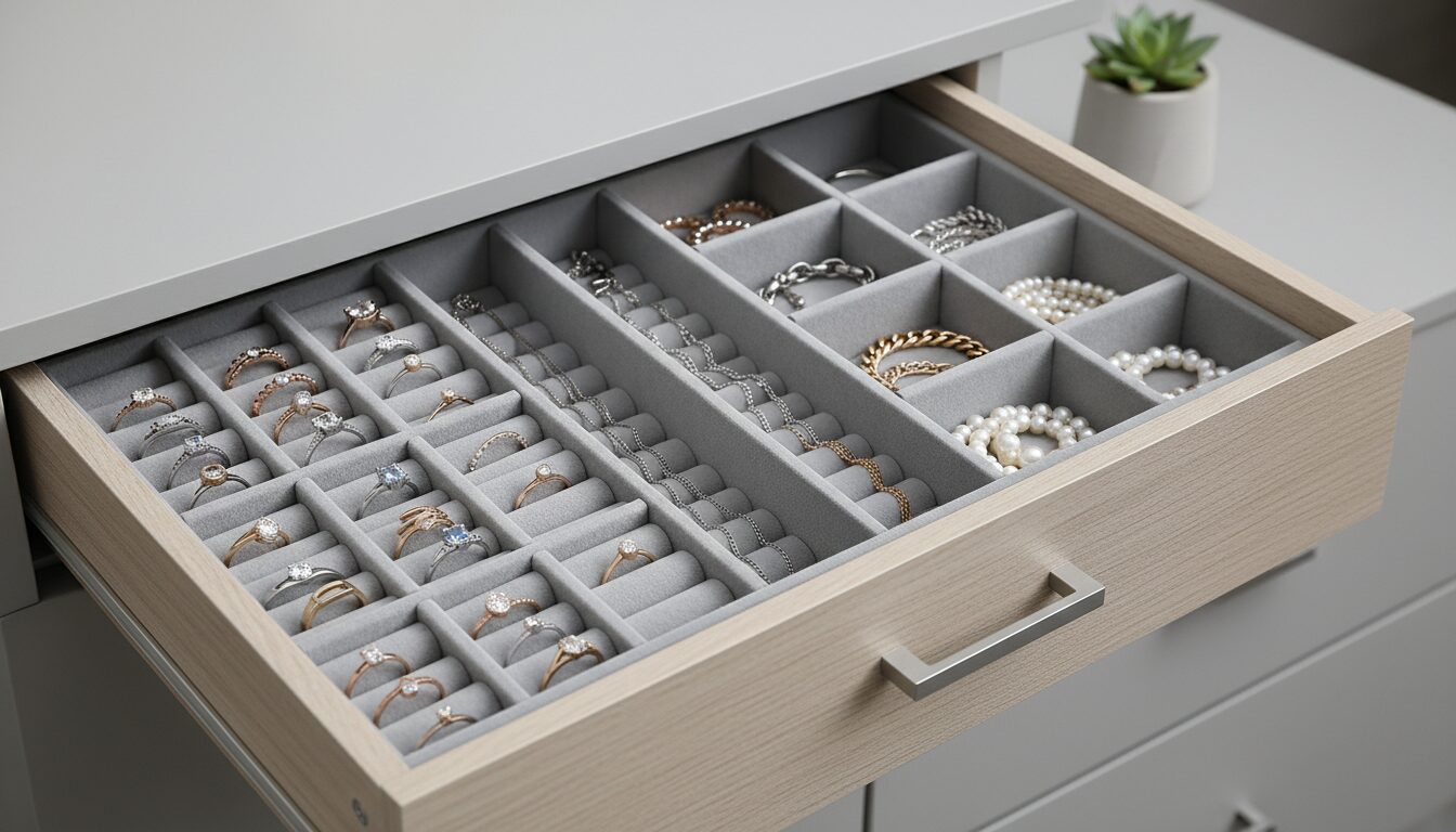 découvrez des astuces efficaces pour organiser vos bijoux et prévenir les rayures ainsi que la casse, afin de préserver leur éclat et leur beauté au quotidien.