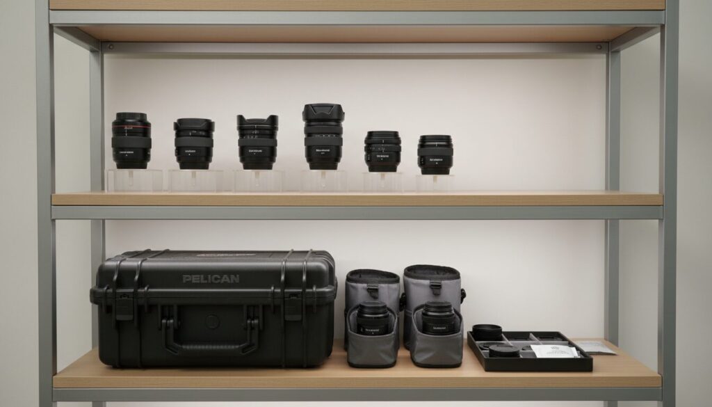 découvrez comment protéger efficacement vos optiques et lentilles grâce à des solutions de stockage sécurisées, garantissant leur durabilité et performance.