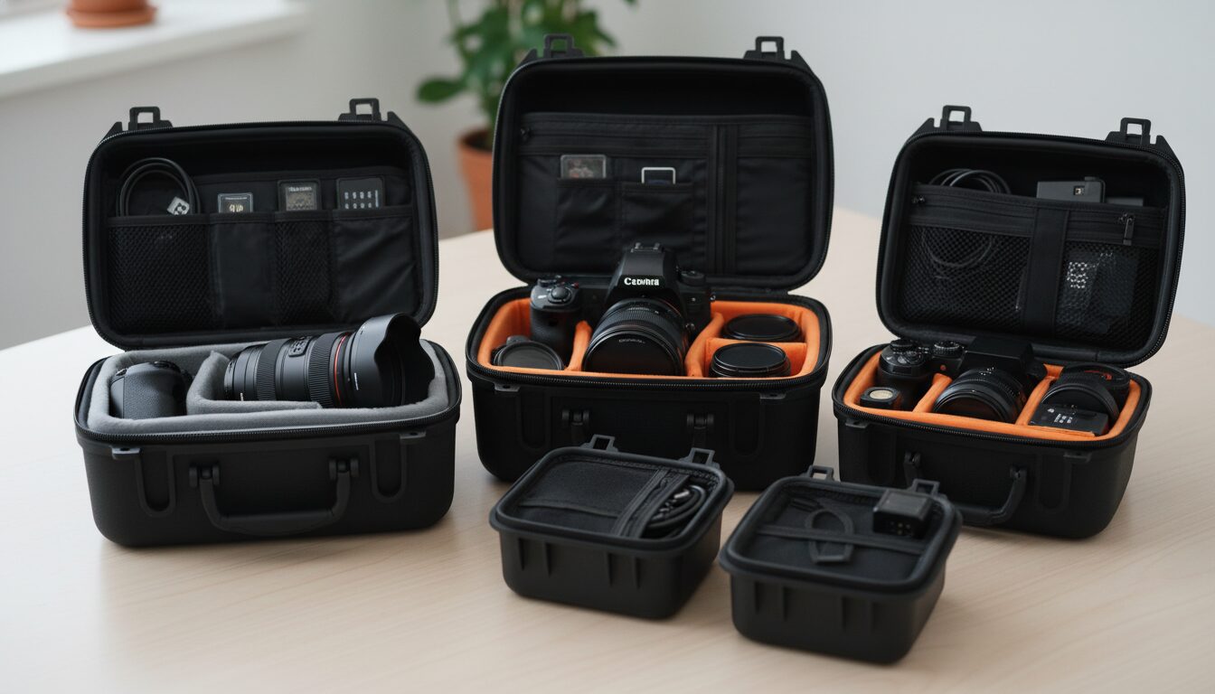 découvrez comment ranger vos appareils photo dans des housses adaptées pour une protection optimale et assurer leur longévité.