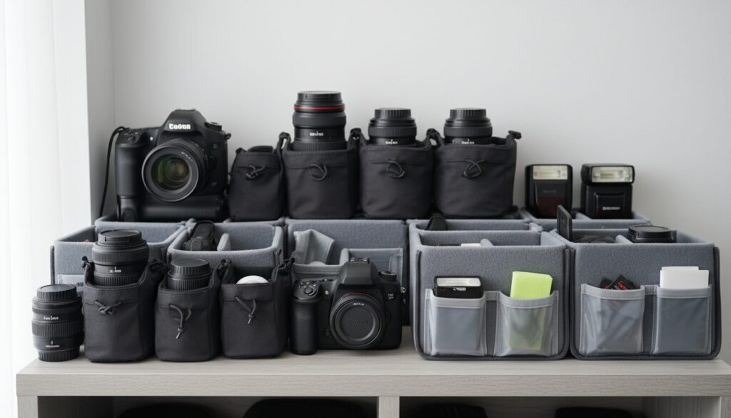 découvrez comment ranger vos appareils photo dans des housses adaptées pour assurer leur protection optimale et prolonger leur durée de vie.