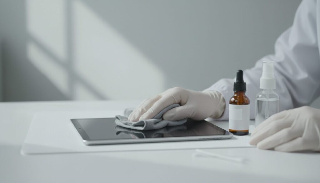 découvrez des solutions efficaces pour réduire les démangeaisons cutanées causées par les produits de nettoyage sur vos objets tactiles et protégez votre peau au quotidien.