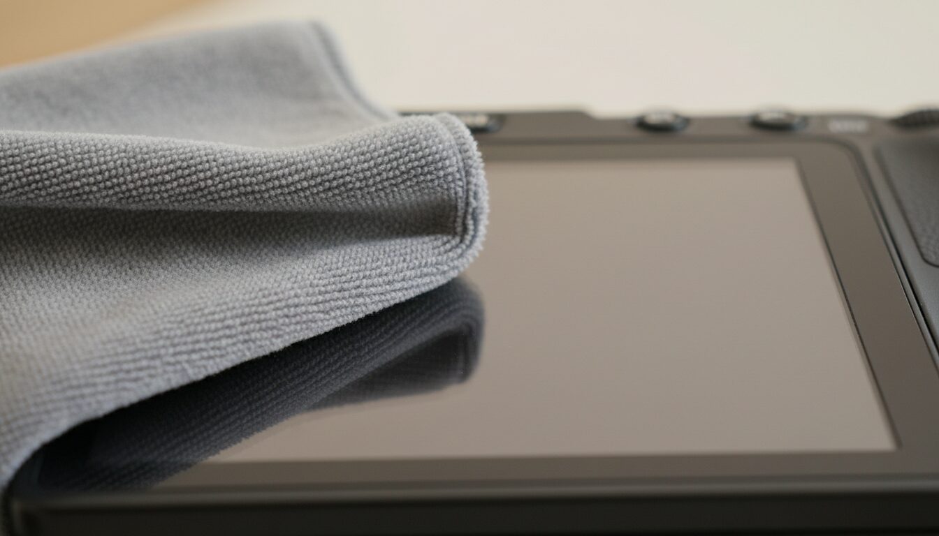 découvrez une méthode douce et efficace pour nettoyer l'écran de votre appareil photo numérique sans l'endommager.