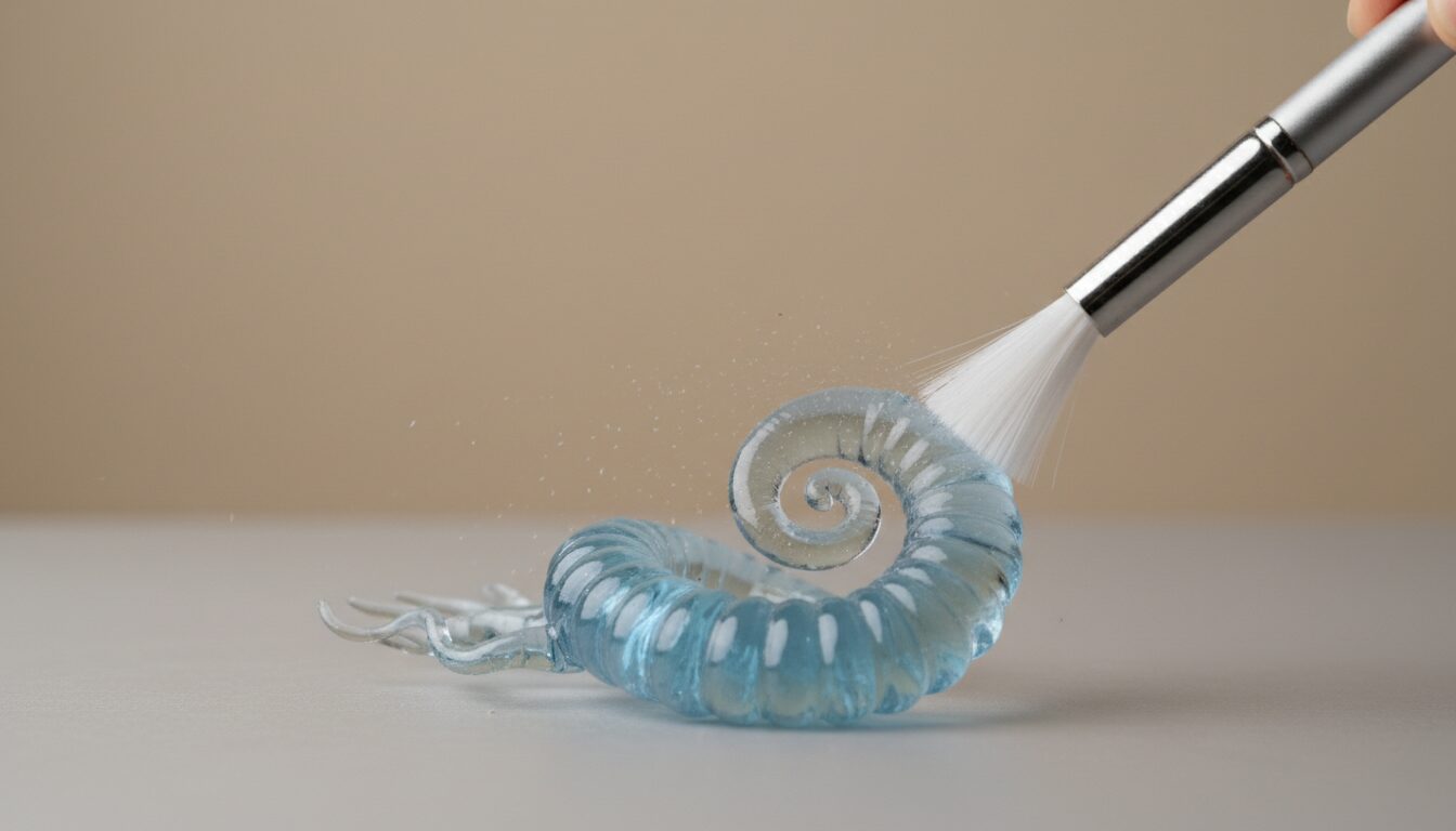 découvrez des méthodes efficaces pour éliminer les particules fines laissées après le dépoussiérage d'objets fragiles, garantissant une protection optimale et une conservation impeccable.